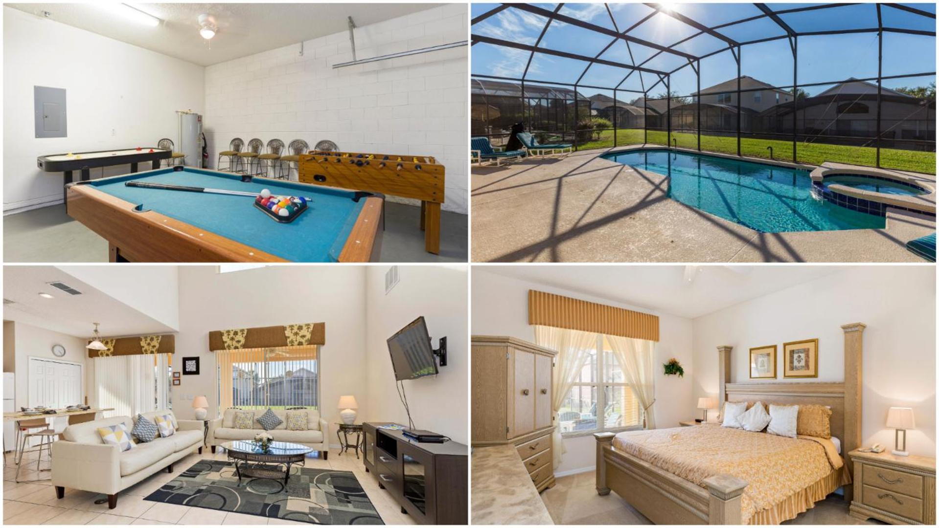 Palm Key Villa 7 Bed On Emerald Island Resort Kissimmee Eksteriør billede